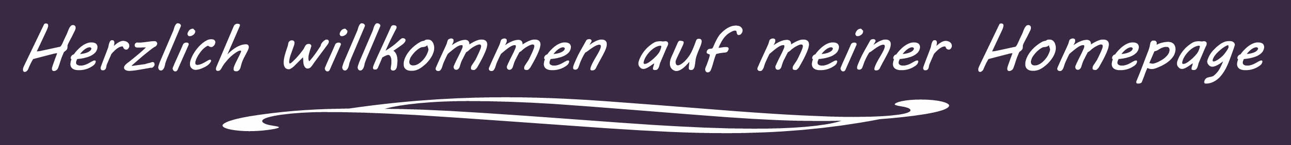 Herzlich willkommen Button